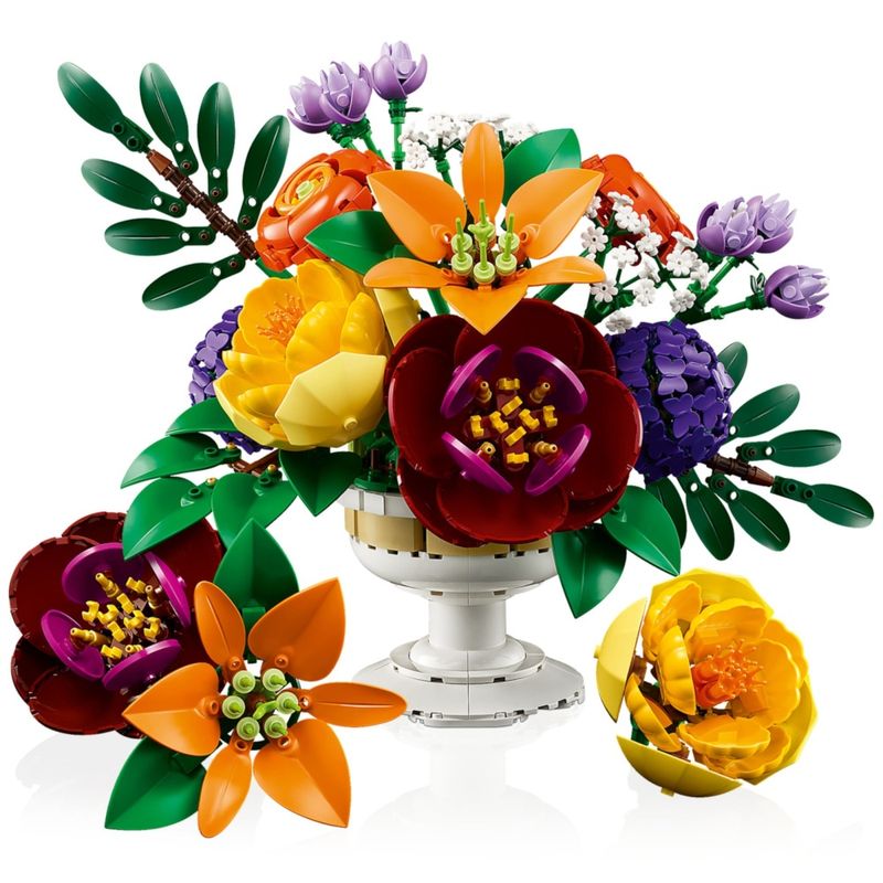 LEG10345 - LEGO Icons - Arranjo de Flores - Botanical Collection - 1161 Pecas - 10345 3