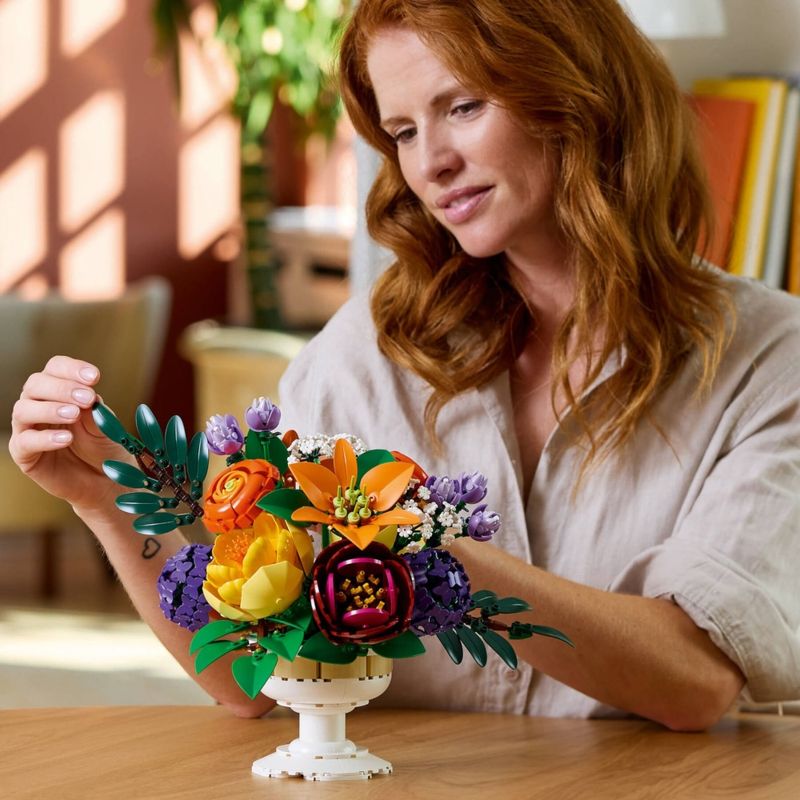 LEG10345 - LEGO Icons - Arranjo de Flores - Botanical Collection - 1161 Pecas - 10345 8