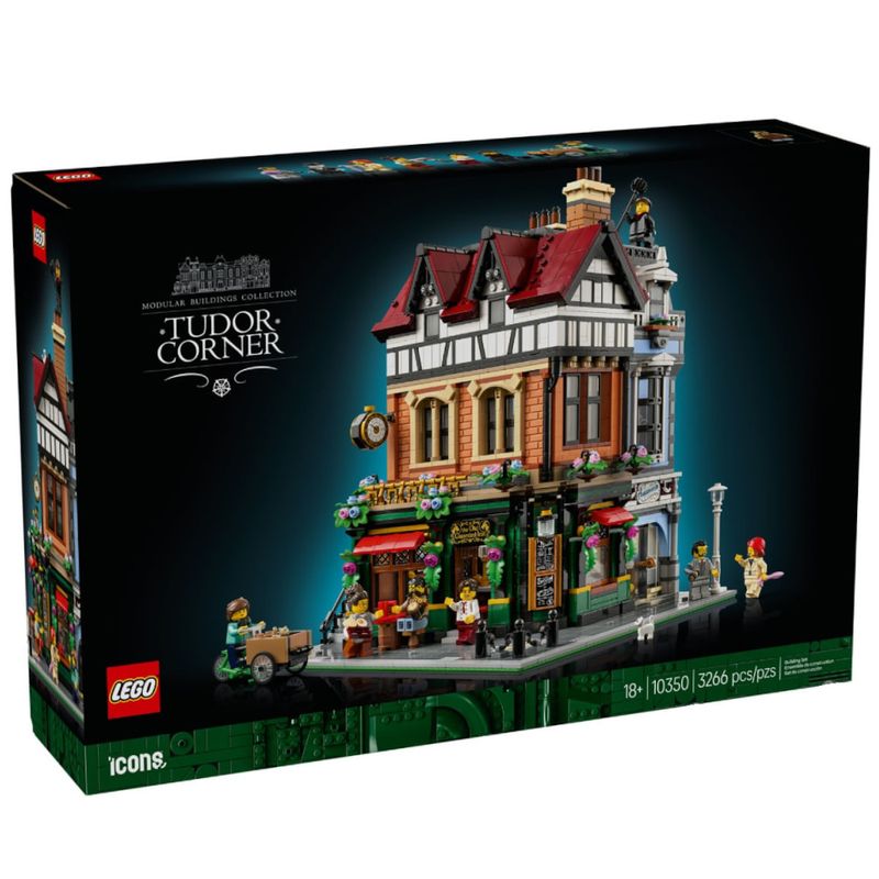 LEG10350---LEGO-Icons---Tudor-Corner---3266-Pecas---10350-1