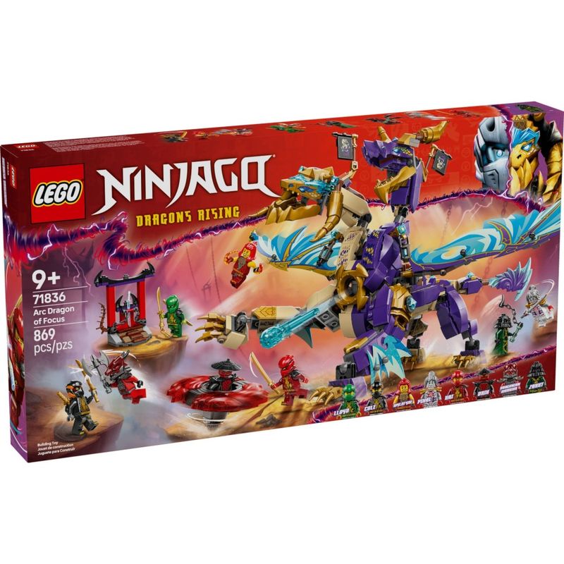 LEG71836 - LEGO Ninjago - Dragao Arc de Foco - 869 Pecas - 71836 1