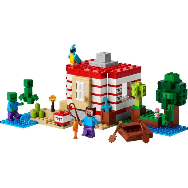 LEG21275 - LEGO Minecraft - A Casa da Selva TNT - 287 Pecas - 21275 2