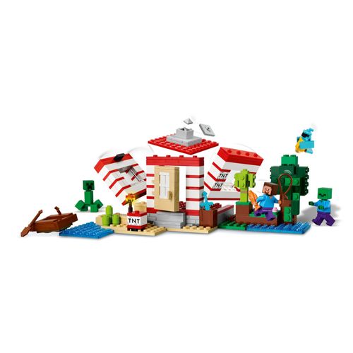 LEGO Minecraft - A Casa da Selva TNT - 287 Peças - 21275