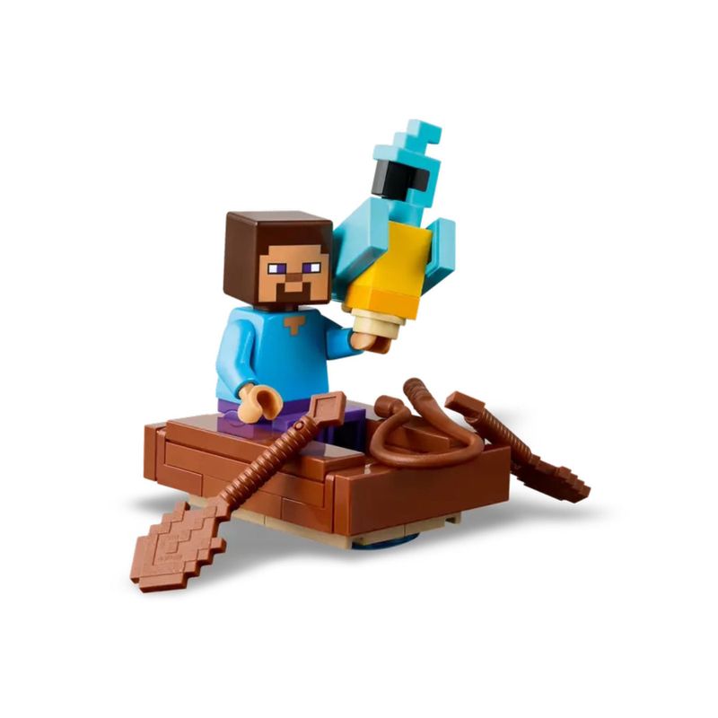 LEG21275 - LEGO Minecraft - A Casa da Selva TNT - 287 Pecas - 21275 5