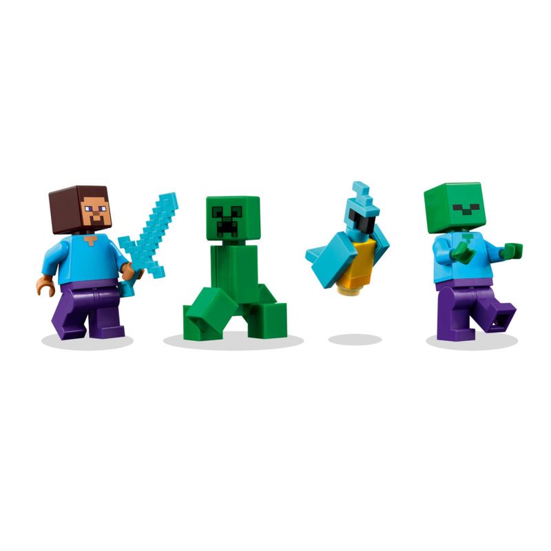 LEG21275 - LEGO Minecraft - A Casa da Selva TNT - 287 Pecas - 21275 6