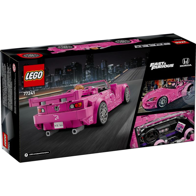 LEG77241 - LEGO Speed - Honda S2000 de Velozes e Furiosos - 300 Pecas - 77241 6