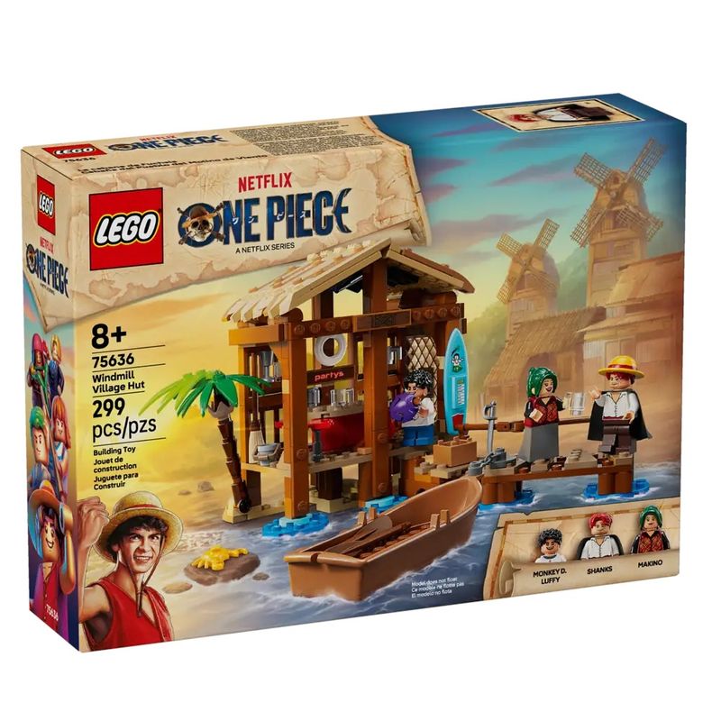 LEG75636 - LEGO One Piece - Cabana da Vila Moinho - 229 Pecas - 75636 1