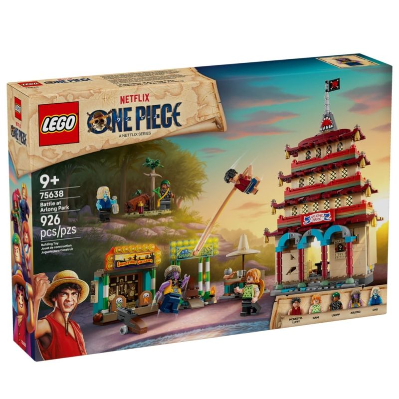LEG75638 - LEGO One Piece - Batalha no Parque Arlong - 926 Pecas - 75638 1