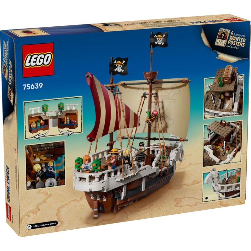 LEG75639 - LEGO One Piece - O Navio Pirata Going Merry - 1376 Pecas - 75639 8