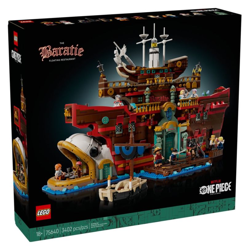 LEG75640 - LEGO One Piece - O Restaurante Flutuante Baratie - 3402 Pecas - 75640 1