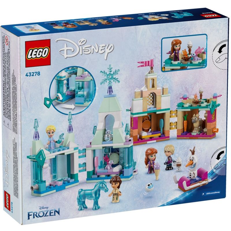 LEG43278 - LEGO Disney - Mini Castelo de Arendelle e Palacio de Gelo de Elsa - 306 Pecas - 43278 6