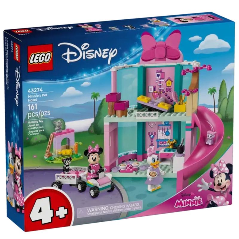 LEG43274 - LEGO Disney - Hotel para Animais de Estimacao da Minnie - 161 Pecas - 43274 1