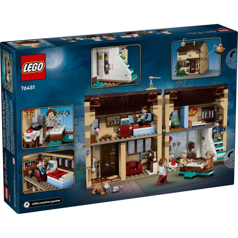 LEG76451 - LEGO Harry Potter - Rua dos Alfeneiros A Visita da Tia Guida - 639 Pecas - 76451 5