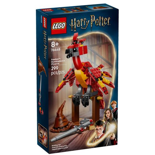 LEGO Harry Potter - Fawkes: A Fênix de Dumbledore - 299 Peças - 76448