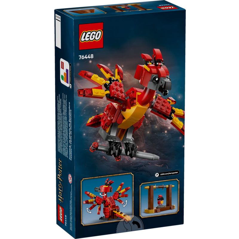 LEG76448 - LEGO Harry Potter - Fawkes A Fenix de Dumbledore - 299 Pecas - 76448 5