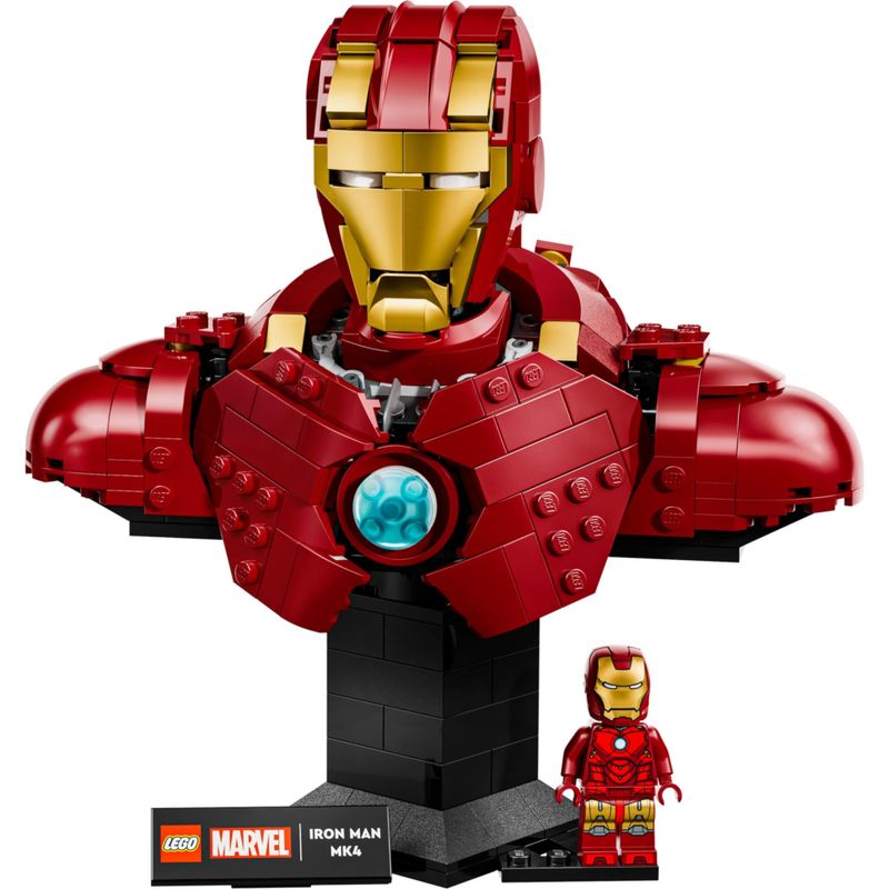LEG76327 - LEGO Marvel - Busto do Homem de Ferro MK4 - 436 Pecas - 76327 2