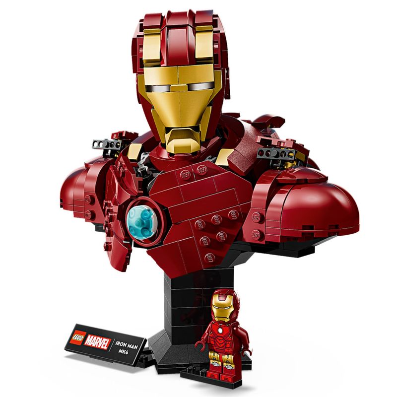 LEG76327 - LEGO Marvel - Busto do Homem de Ferro MK4 - 436 Pecas - 76327 3
