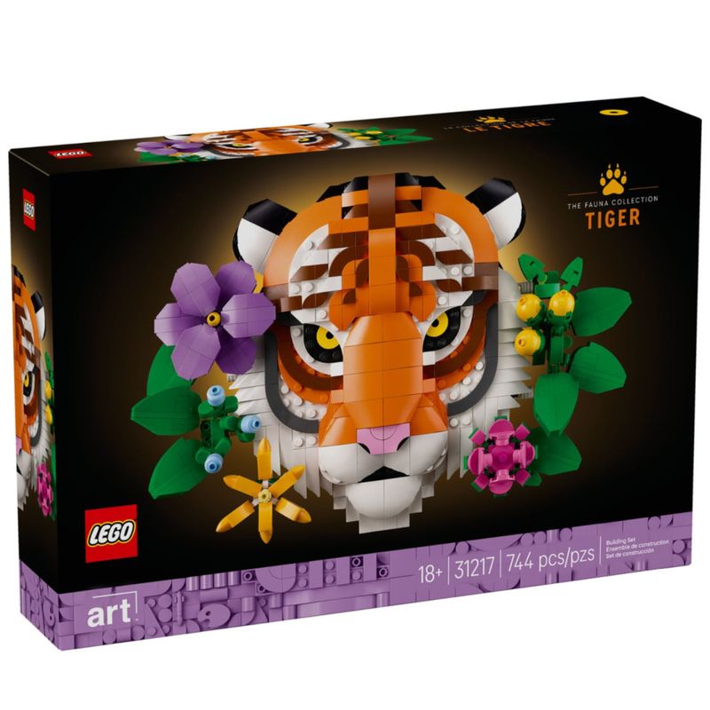 LEG31217 - LEGO Art - Colecao Fauna - Tigre - 744 Pecas - 31217 1