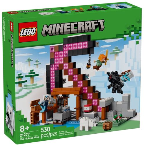 LEGO Minecraft - A Mina de Picaretas - 530 Peças - 21277