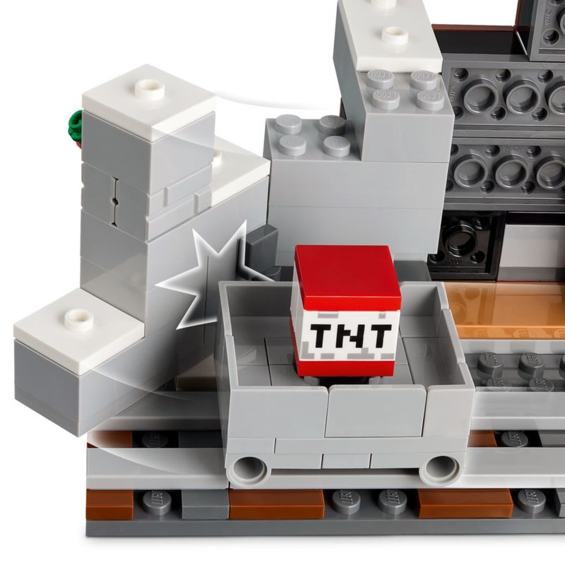 LEG76972 - LEGO Minecraft - A Mina de Picaretas - 530 Pecas - 76972 4
