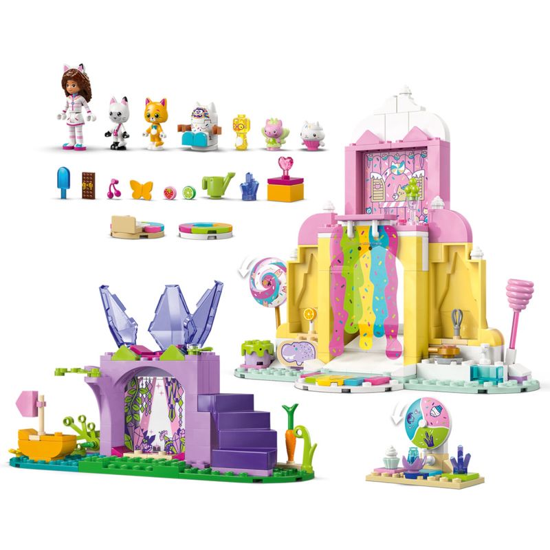 LEG11205 - LEGO Gabby's Dollhouse - Monte dos Docinhos e Jardim da Fadinha - 263 Pecas - 11205 3
