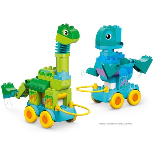 LEGO Duplo 3 em 1 - Dinossauros Sobre Rodas - 108 Peças - 10451
