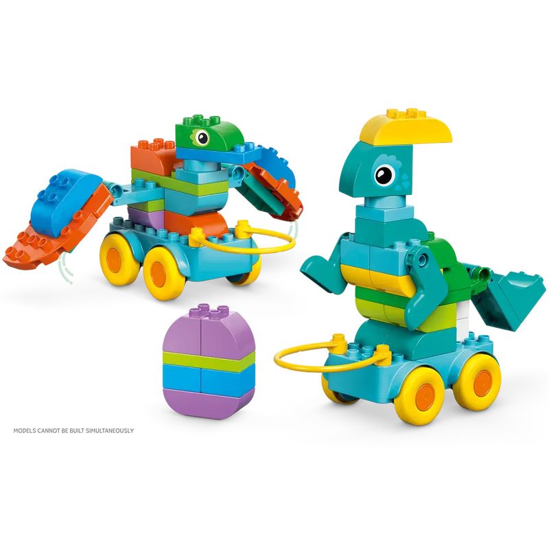 LEG10451 - LEGO Duplo 3 em 1 - Dinossauros Sobre Rodas - 108 Pecas - 10451 4