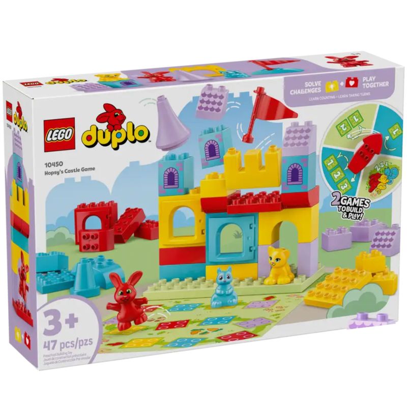 LEG10450 - LEGO Duplo - Jogo do Castelo de Hopsy - 47 Pecas - 10450 1