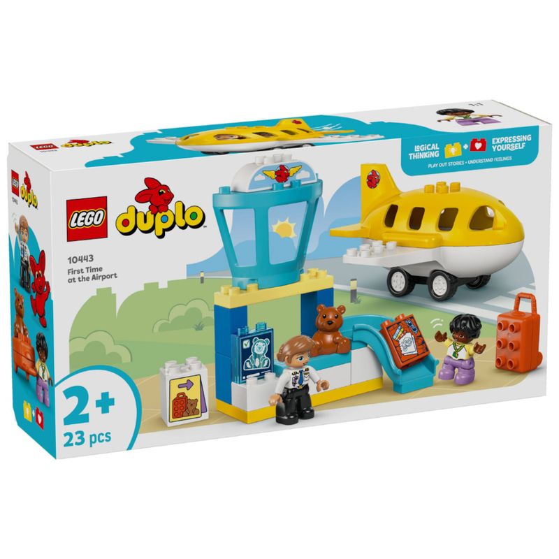 LEG10443 - LEGO Duplo - Primeira Vez no Aeroporto - 23 Pecas - 10443 1