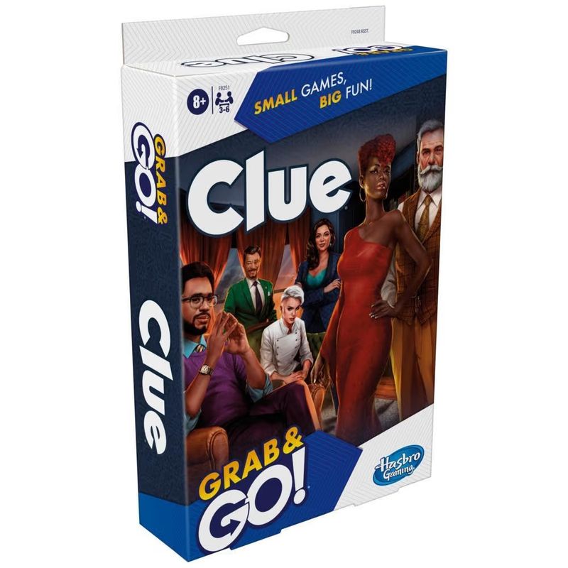 HASF8251 - Jogo de Tabuleiro - Clue Grab - Go - Hasbro 1