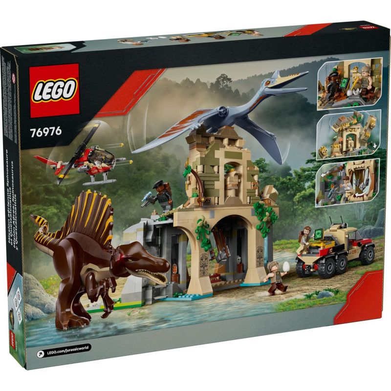 LEG76976 - LEGO Jurassic World - Missao Aerea Spinosaurus - Quetzalcoatlus - 984 Pecas - 76976 5