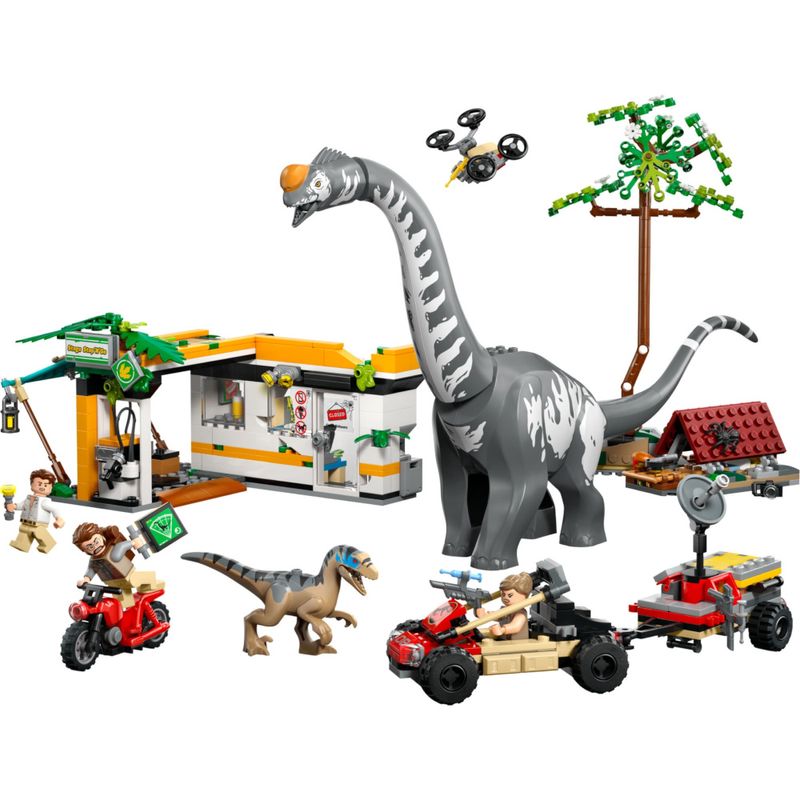 LEG76973 - LEGO Jurassic World - Missao de Rastreamento de Raptor e Titanosaurus - 582 Pecas - 76973 2