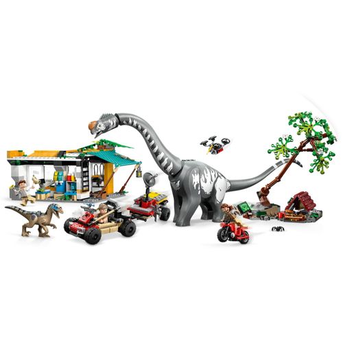 LEGO Jurassic World - Missão de Rastreamento de Raptor e Titanosaurus - 582 Peças - 76973