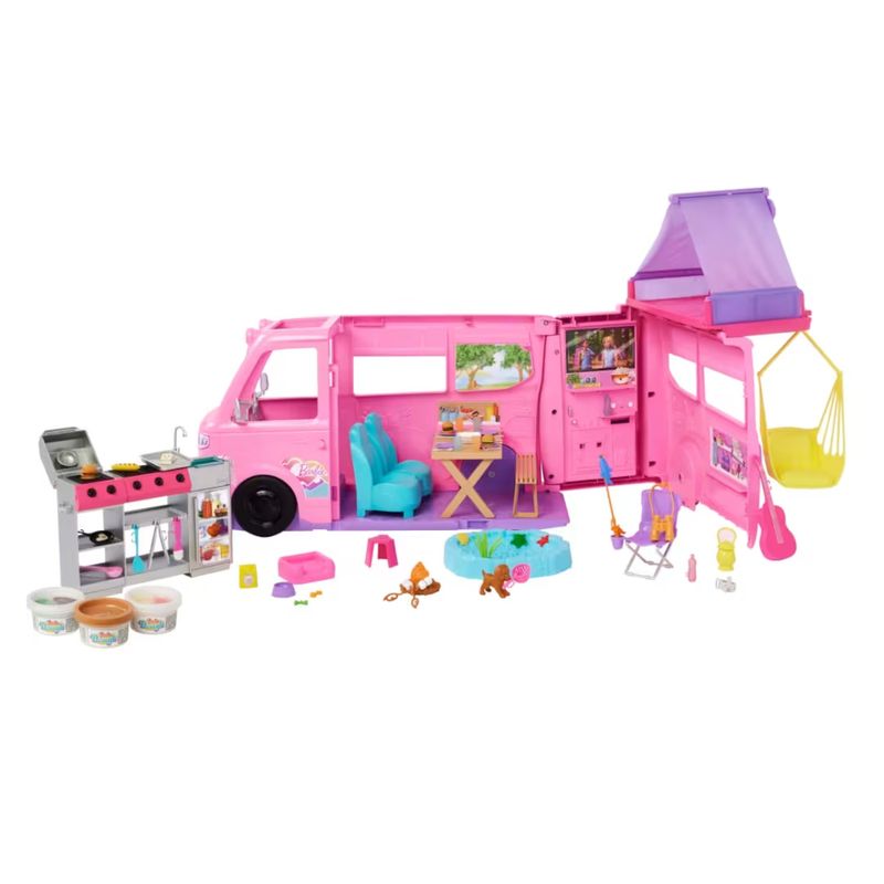 MATHRJ78 - Playset Barbie - Trailer dos Sonhos - Color Change - Mattel 1