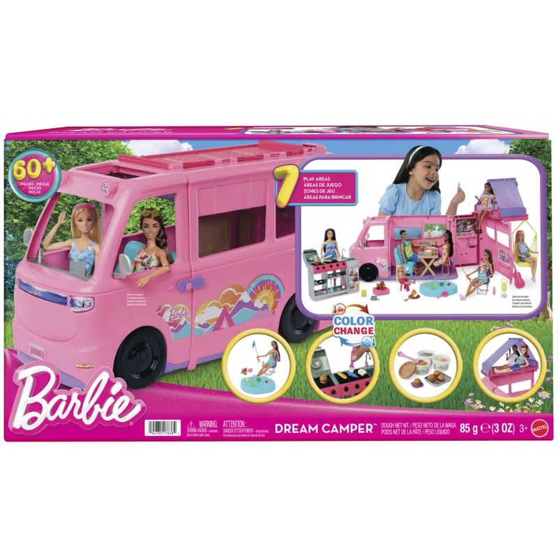 MATHRJ78 - Playset Barbie - Trailer dos Sonhos - Color Change - Mattel 2