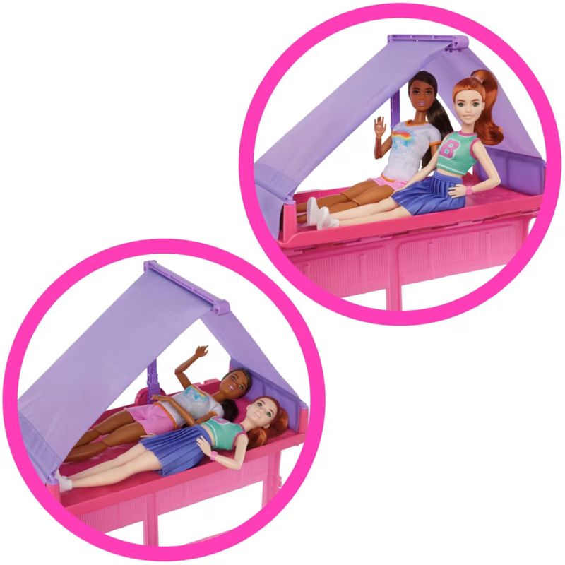 MATHRJ78 - Playset Barbie - Trailer dos Sonhos - Color Change - Mattel 5