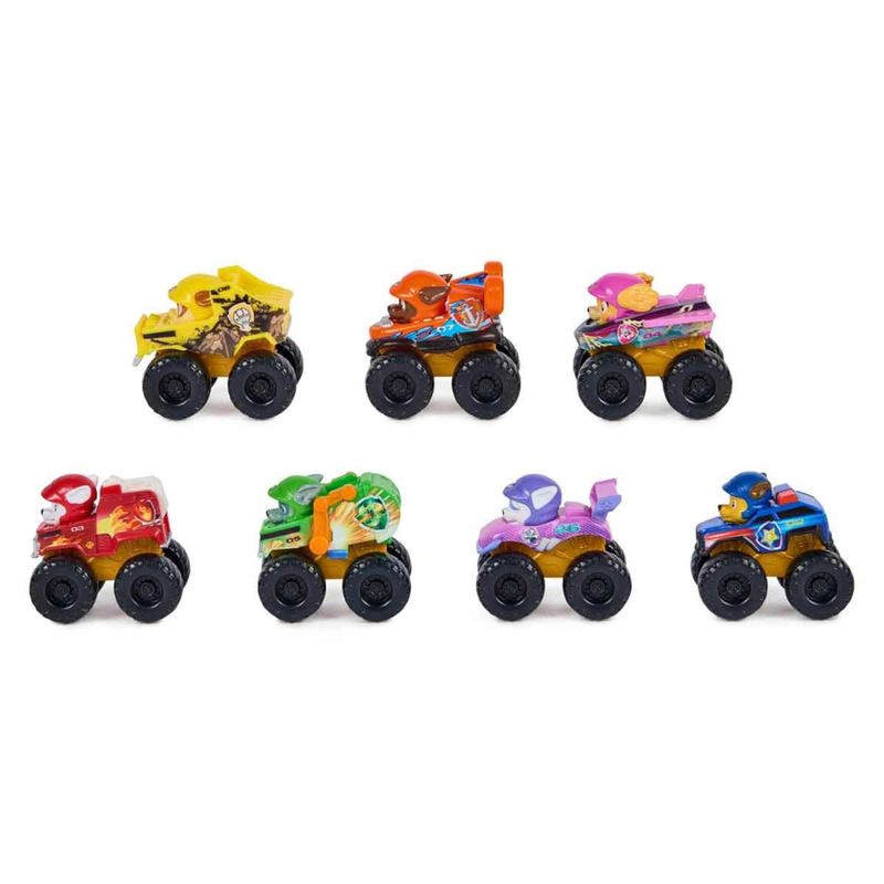 SUN3595 - Conjunto com 7 Carrinhos - Rescue Wheels - Patrulha Canina - Sunny 4
