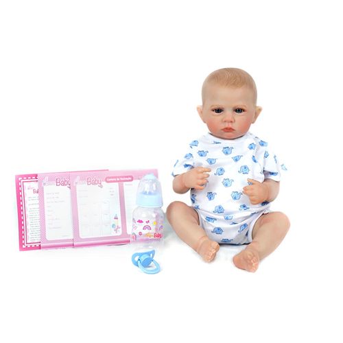 Boneca Reborn - Jack - Laura Baby - 45 cm - Shiny Toys