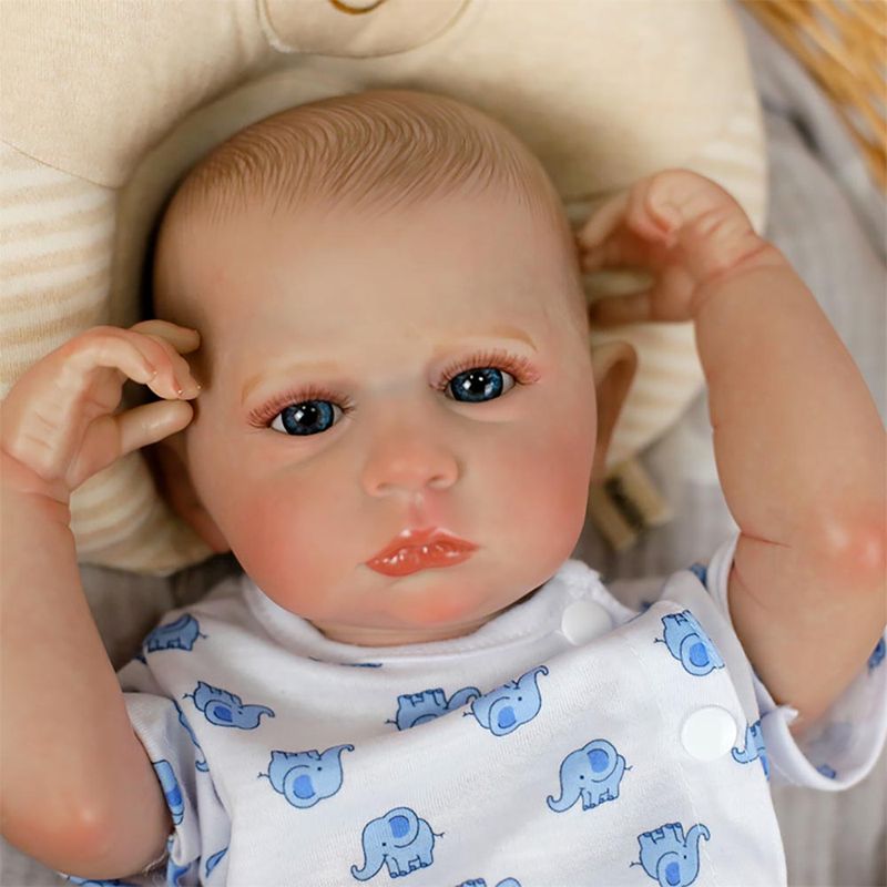 ADO1807 - Boneca Reborn - Jack - Laura Baby - 45 cm - Shiny Toys 7