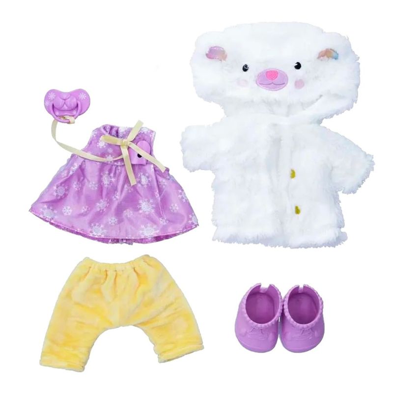 MLABR2144 - Boneca Cry Babies - Crystal - Dressy - 30 cm - Multikids 6