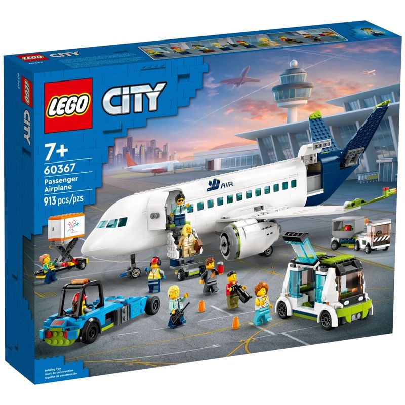 LEG60367 - LEGO City - Aviao de Passageiros - 913 Pecas - 60367 1