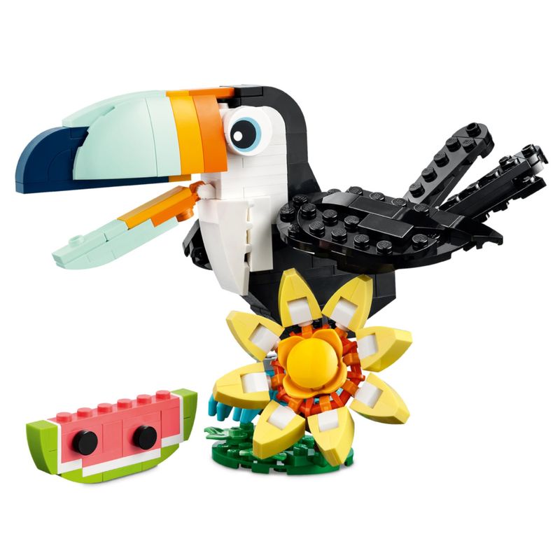 LEG31173 - LEGO Creator 3 em 1 - Animais Selvagens Tucano Tropical - 225 Pecas - 31173 5