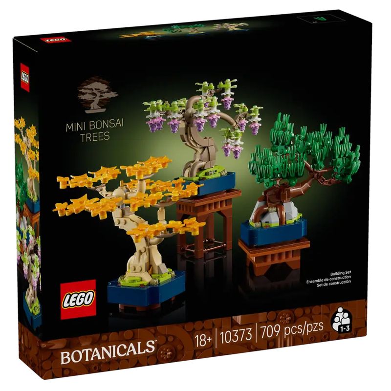 LEG10373 - LEGO Icons - Mini Arvores Bonsai - Botanical Collection - 709 Pecas - 10373 1