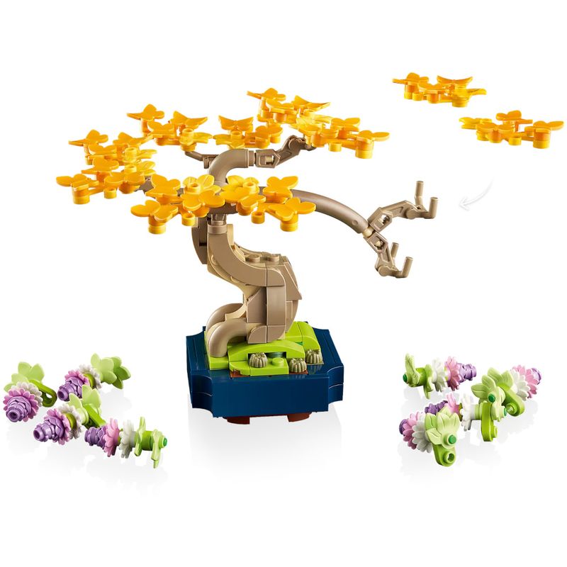 LEG10373 - LEGO Icons - Mini Arvores Bonsai - Botanical Collection - 709 Pecas - 10373 5