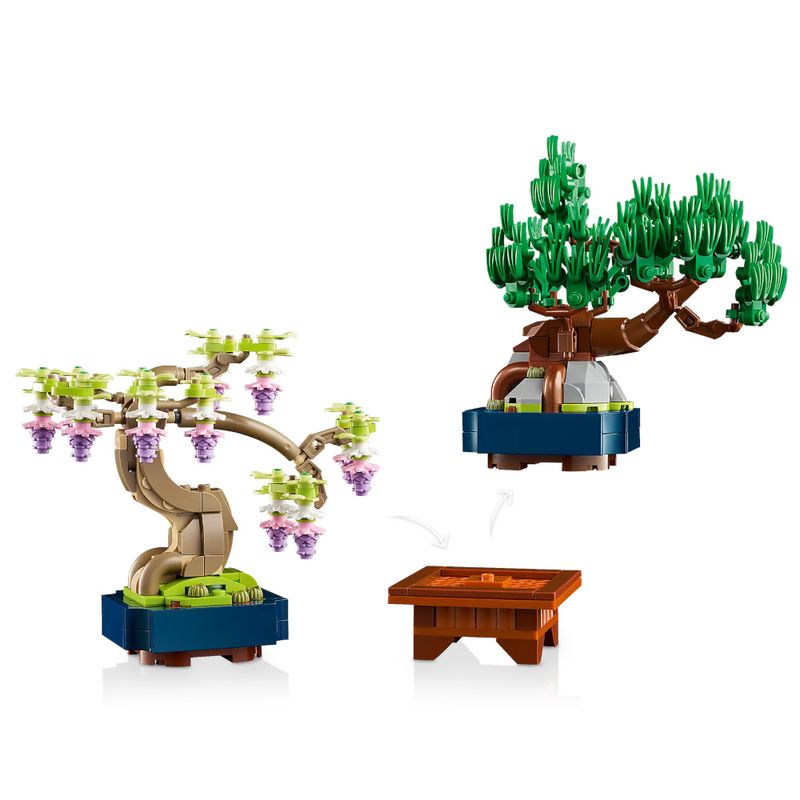 LEG10373 - LEGO Icons - Mini Arvores Bonsai - Botanical Collection - 709 Pecas - 10373 6