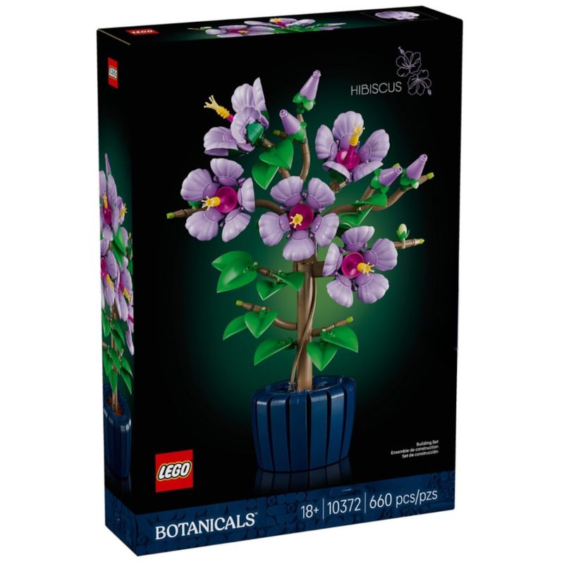 LEG10372 - LEGO Icons - Hibisco - Botanical Collection - 660 Pecas - 10372 1
