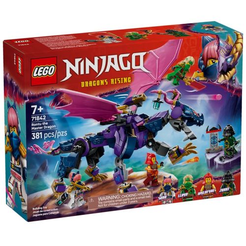 LEGO Ninjago - Rontu, o Mestre Dragão - 381 Peças - 71842