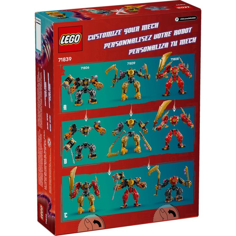 LEG71839 - LEGO Ninjago - Robo de Batalha Spinjitzu de Arin - 213 Pecas - 71839 5