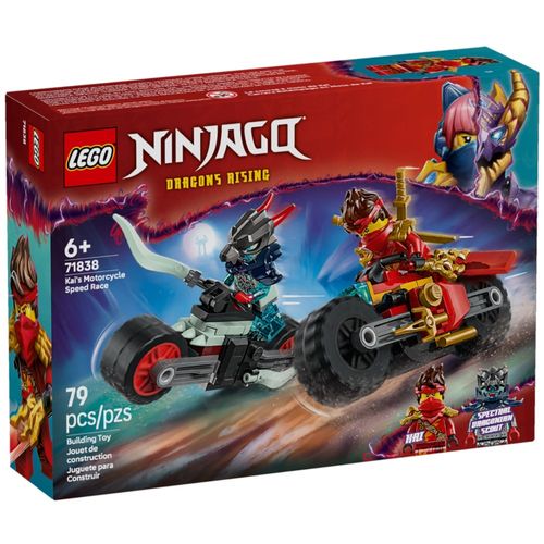 LEGO Ninjago - Corrida de Motocicleta do Kai - 79 Peças - 71838