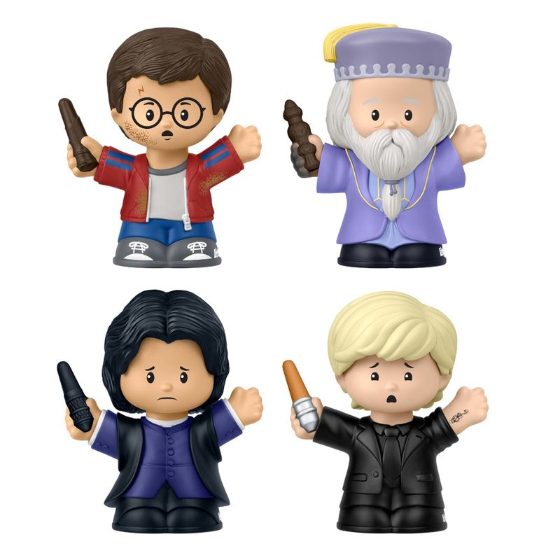 MATJDG33 - Conjunto de Mini Figuras - Harry Potter Enigma do Principe - Little People - Mattel 2