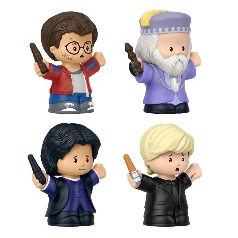 MATJDG33 - Conjunto de Mini Figuras - Harry Potter Enigma do Principe - Little People - Mattel 3
